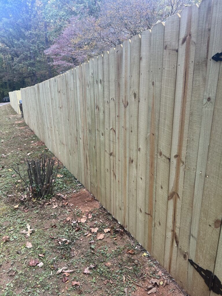 Fence services in Greenville SC